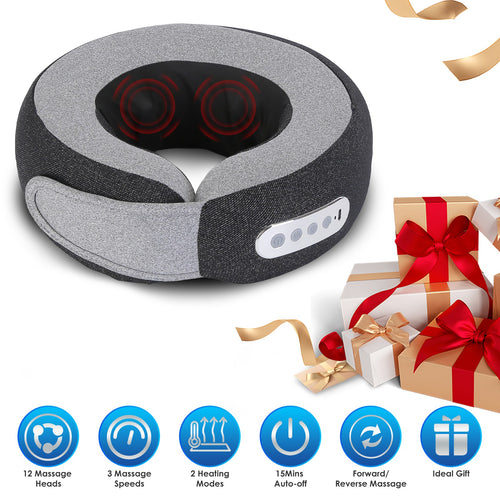 2-in-1 Neck Massager and Travel Pillow