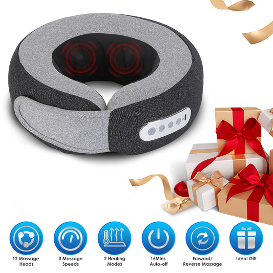 2-in-1 Neck Massager and Travel Pillow