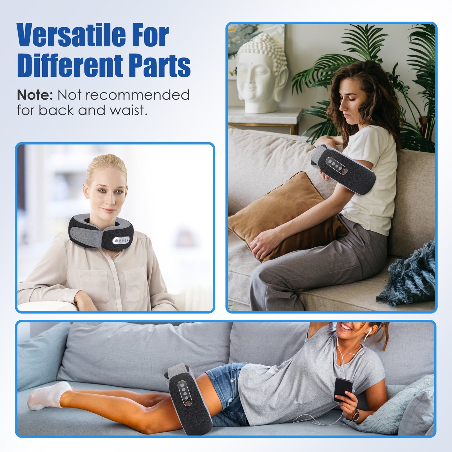 2-in-1 Neck Massager and Travel Pillow