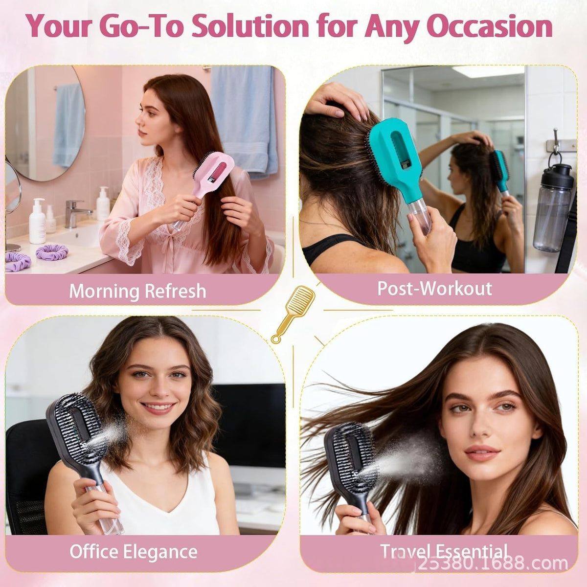 Sleek Mist Spray Brush