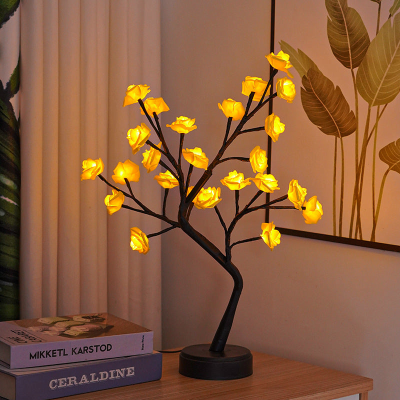 USB LED 3D Rose Lamp