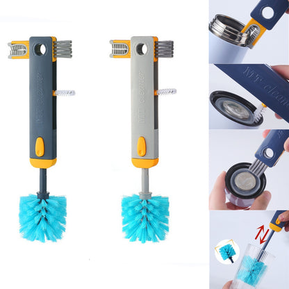 Multifunctional U-Shaped Bottle Cleaning Brush
