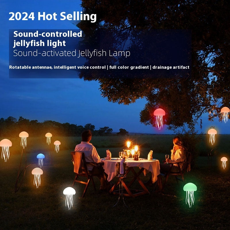 LED Jellyfish Night Light
