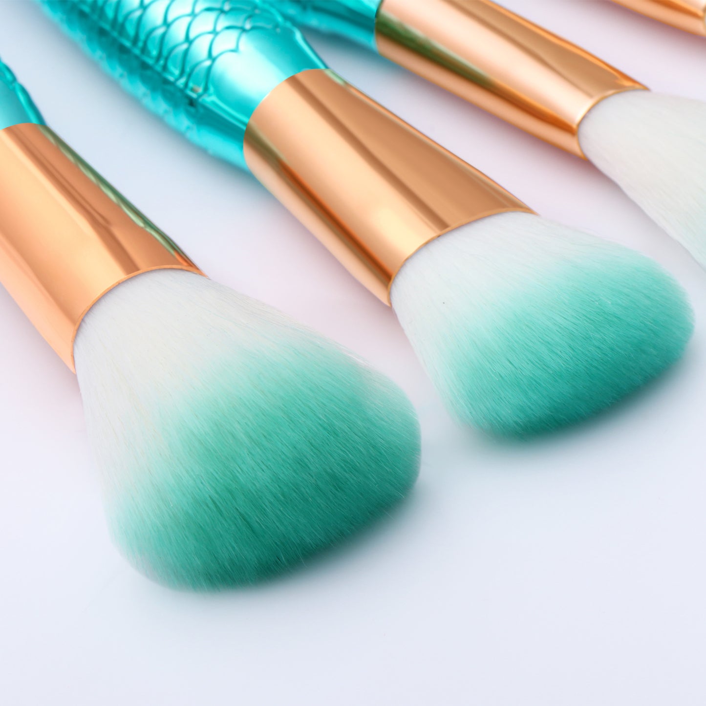 Portable 11pcs Mermaid Brush Kit