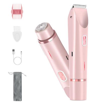 Women Dual-Head Body Trimmer – Cordless & Waterproof