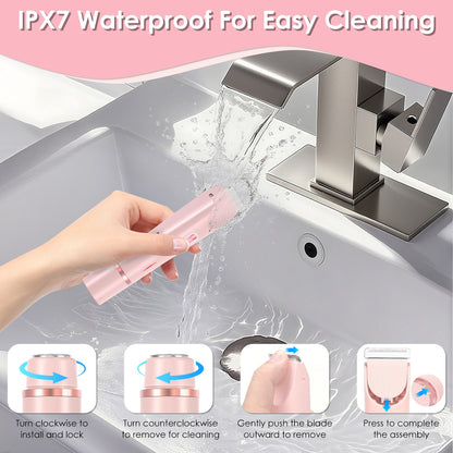 Women Dual-Head Body Trimmer – Cordless & Waterproof