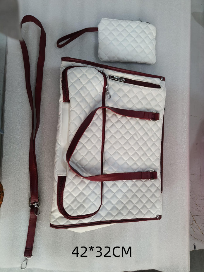 Quilted Insulated Lunch Bag for Women